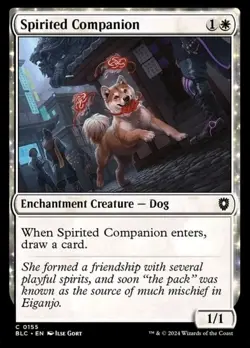 MTG | Spirited Companion | (NM) Commander: Bloomburrow - Image 1