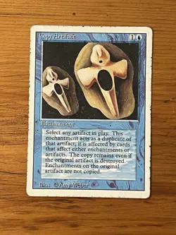 MTG - Magic the Gathering - Copy Artifact - Revised - 3rd Edition - HP - Image 1