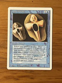 MTG - Magic the Gathering - Copy Artifact - Revised - 3rd Edition - LP+ - Image 1