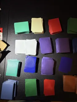 Lot Of 1000+ DragonShield MTG Sized Sleeves Multicolor, Varying Amounts - Image 1