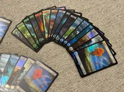 Magic Final Fantasy FOIL Basic Land Set x3 (48 lands) - FIN MTG - Image 4