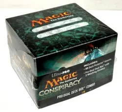 Magic the Gathering MTG Conspiracy Ltd Edition Pro Dual Deck Box Combo NEW - Image 1
