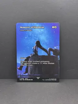 Memories of Nibelheim FCA 0026 Borderless NON-FOIL - MTG Final Fantasy - NM - Image 1