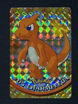 topps Pokemon TV Animation Series 1 Vending Sticker Prism RARE #5 Charmeleon - Image 1