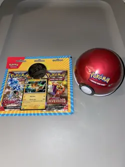 Pokemon TCG PokeBall Tin Factory Sealed Plus Promo Packs! - Image 1