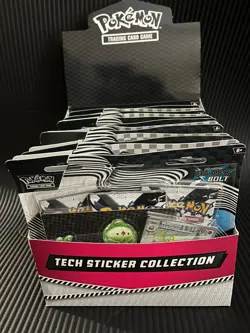 Pokemon TCG: Black Bolt Tech Sticker Collection (Lot of 12) - Image 4