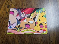 Topps Pokemon the Movie 2000 Could It Get Worse #10 Blue Label - Image 1