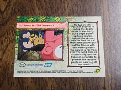 Topps Pokemon the Movie 2000 Could It Get Worse #10 Blue Label - Image 5