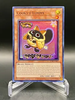Yugioh Cooky Yummy JUSH-EN017 Ultra Rare 1st Edition Foil Justice Hunters NM/M - Image 1