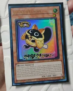 Yugioh Cooky Yummy JUSH-EN017 Ultra Rare 1st Edition Foil Justice Hunters NM/M - Image 1