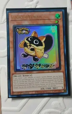 Yugioh Cooky Yummy JUSH-EN017 Ultra Rare 1st Edition Foil Justice Hunters NM/M - Image 2
