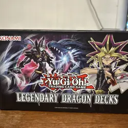 Yugioh Legendary DRAGON Decks Box Set Brand New Factory Sealed! - Image 1