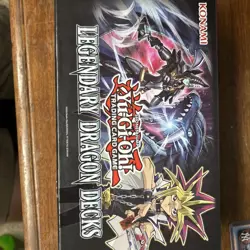 Yugioh Legendary DRAGON Decks Box Set Brand New Factory Sealed! - Image 2