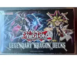 Yugioh Legendary DRAGON Decks Box Set Brand New Factory Sealed! - Image 1