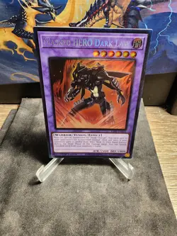 Yugioh! Masked HERO Dark Law - RA01-EN025 - Prismatic Collector's Rare - 1st Edi - Image 1