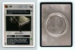 Nudj Star Wars Dagobah Unlimited 1999 LS Common CCG Card - Image 1