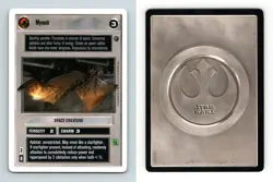 Mynock Star Wars Dagobah Unlimited 1999 LS Common CCG Card - Image 1