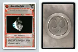 Moving To Attack Position Star Wars Dagobah Unlimited 1999 LS Common CCG Card - Image 1