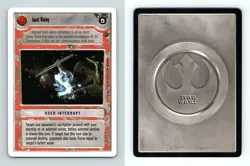 Lost Relay Star Wars Dagobah Unlimited 1999 LS Common CCG Card - Image 1