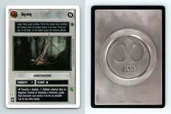 Bog-wing Star Wars Dagobah Unlimited 1999 LS Common CCG Card - Image 1