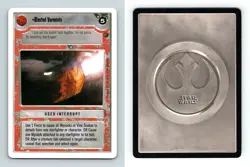 Blasted Varmints Star Wars Dagobah Unlimited 1999 LS Common CCG Card - Image 1