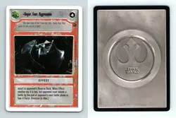 Anger, Fear, Aggression Star Wars Dagobah Unlimited 1999 LS Common CCG Card - Image 1