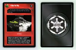 I Want That Ship Star Wars Dagobah Limited 1997 DS Rare CCG Card - Image 1