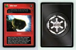 Sudden Impact Star Wars Dagobah Limited 1997 DS Uncommon CCG Card - Image 1