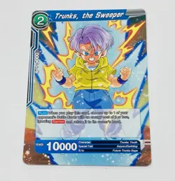 Trunks The Sweeper Dragon Ball Super Trading Card Cool Art Tc5 - Image 1