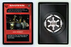 Shut Him Up Or Shut Him Down Star Wars Dagobah Limited 1997 DS Uncommon CCG Card - Image 1