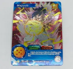Majuub - Dragon Ball Super Trading Card SR No. 005 Rainbow Holo Foil Tc5 - Image 1
