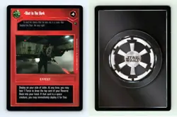 Shot In The Dark Star Wars Dagobah Limited 1997 DS Uncommon CCG Card - Image 1