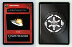 Precision Targeting Star Wars Dagobah Limited 1997 DS Uncommon CCG Card - Image 1