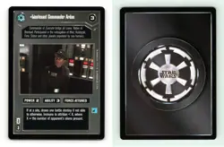 Lieutenant Commander Ardan Star Wars Dagobah Limited 1997 DS Uncommon CCG Card - Image 1