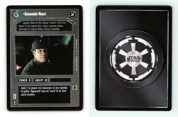 Commander Nemet Star Wars Dagobah Limited 1997 DS Uncommon CCG Card - Image 1