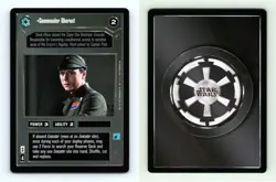 Commander Gherant Star Wars Dagobah Limited 1997 DS Uncommon CCG Card - Image 1