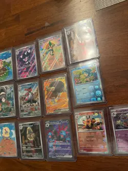 Pokemon Black Bolt White Flare Hits Only Card Lot 19 Cards Hard Sleeved - Image 3
