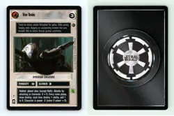 Vine Snake Star Wars Dagobah Limited 1997 DS Common CCG Card - Image 1