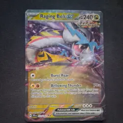 Raging Bolt ex - 123/162 - SV05: Temporal Forces Double Rare Pokemon Card - NM - Image 1