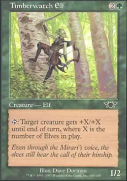Timberwatch Elf - Medium Play MTG Legions - Image 1