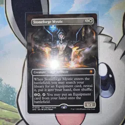 Stoneforge Mystic (Borderless) Special Guests Non-Foil 0029 MTG Near Mint TCG - Image 1