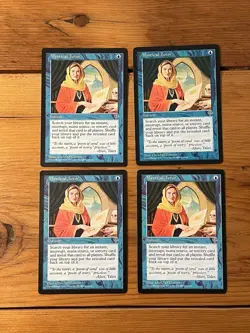 MTG - Magic the Gathering - Mystical Tutor x 4 - Mirage - 2x LP+ / 2x LP - Image 1