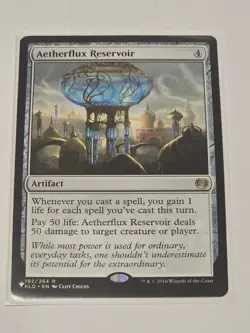 🔥 MTG Aetherflux Reservoir - The List: Kaladesh -M/NM! WOW!! UNPLAYED!! - Image 1