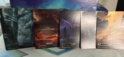 Edge of Eternities Regular Full Art Land Set MTG Magic - ALL LANDS BORDERLESS NM - Image 1