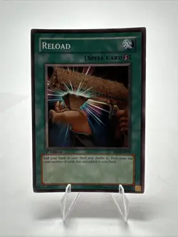 Yu-Gi-Oh TCG Reload SD2-EN023 1st Edition Regular Common Card Played MP-LP - Image 1