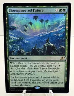 Bioengineered Future X4 Playset 1XFoil and 3XNon-Foil: Magic the Gathering(mtg) - Image 1