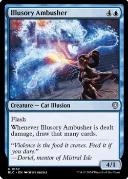 Illusory Ambusher [Bloomburrow Commander] Magic MTG - Image 1