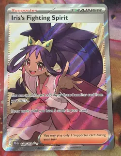 Pokemon - Iris's Fighting Spirit - 180/159 - Journey Together - Full Art Trainer - Image 1