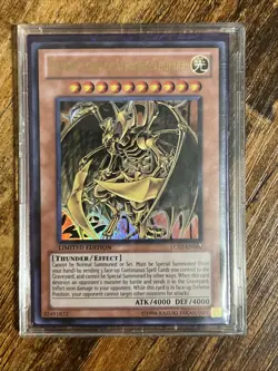 Yugioh Sacred Beast God 3 Card Set ULTRA RARE Raviel Hamon Uria LC02 NM ENCASED - Image 3
