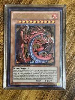 Yugioh Sacred Beast God 3 Card Set ULTRA RARE Raviel Hamon Uria LC02 NM ENCASED - Image 5